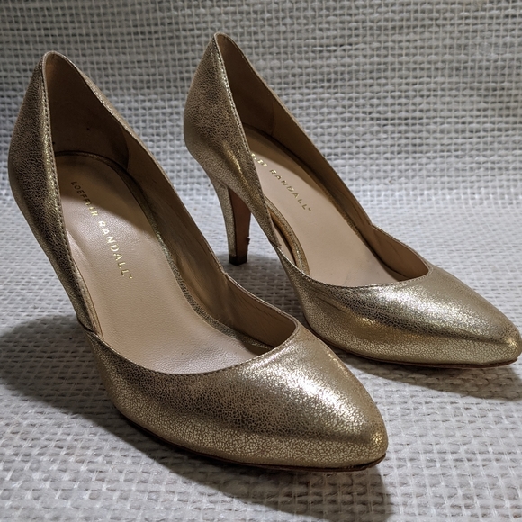 *****SOLD*******(8) Loeffler Randall Metallic Pumps - Picture 2 of 4